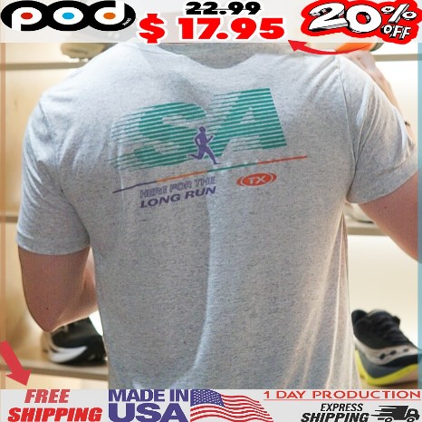 Sports Recreation Here For The Long Run T Shirt