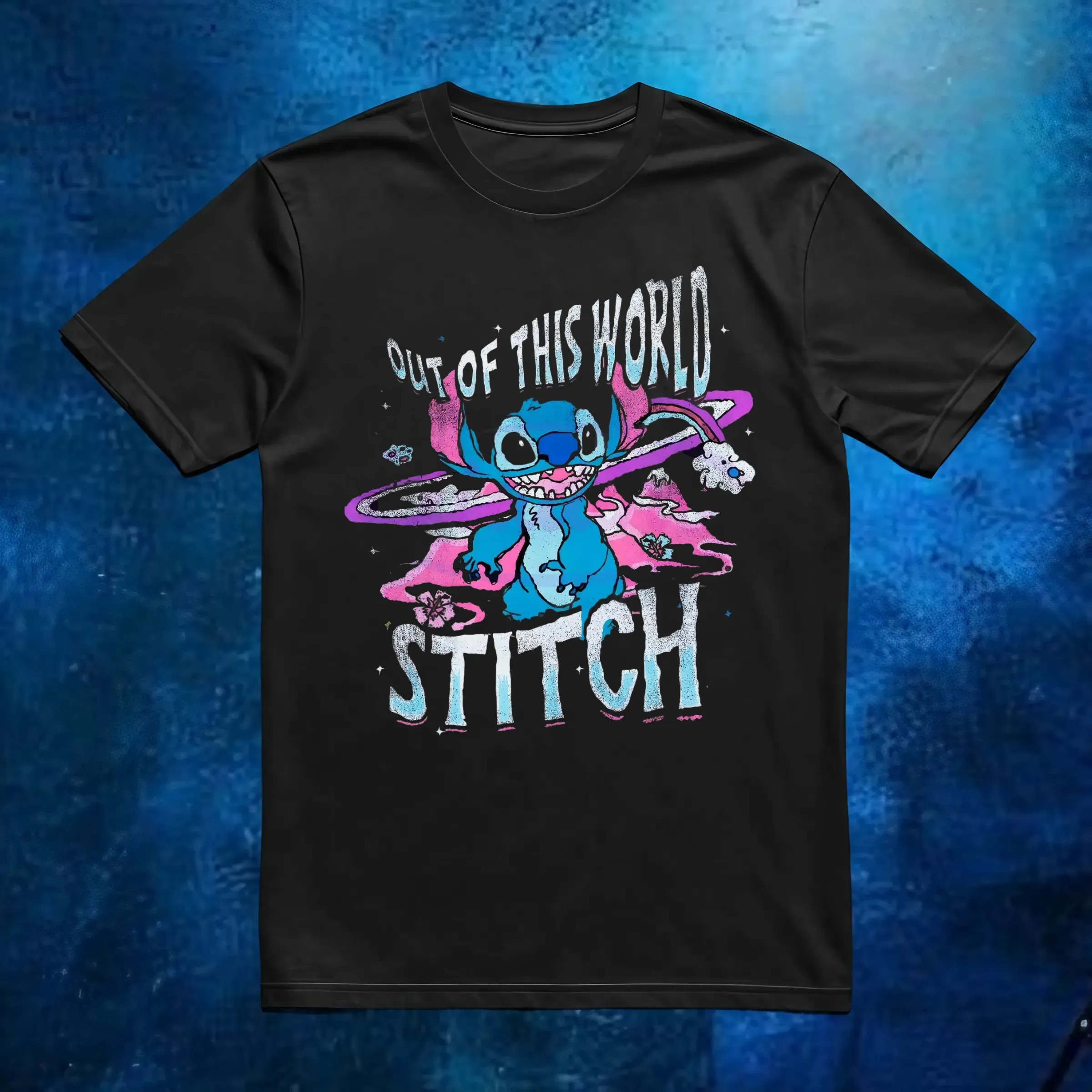 Stitch Out Of This World Space Adventure Movie T Shirt
