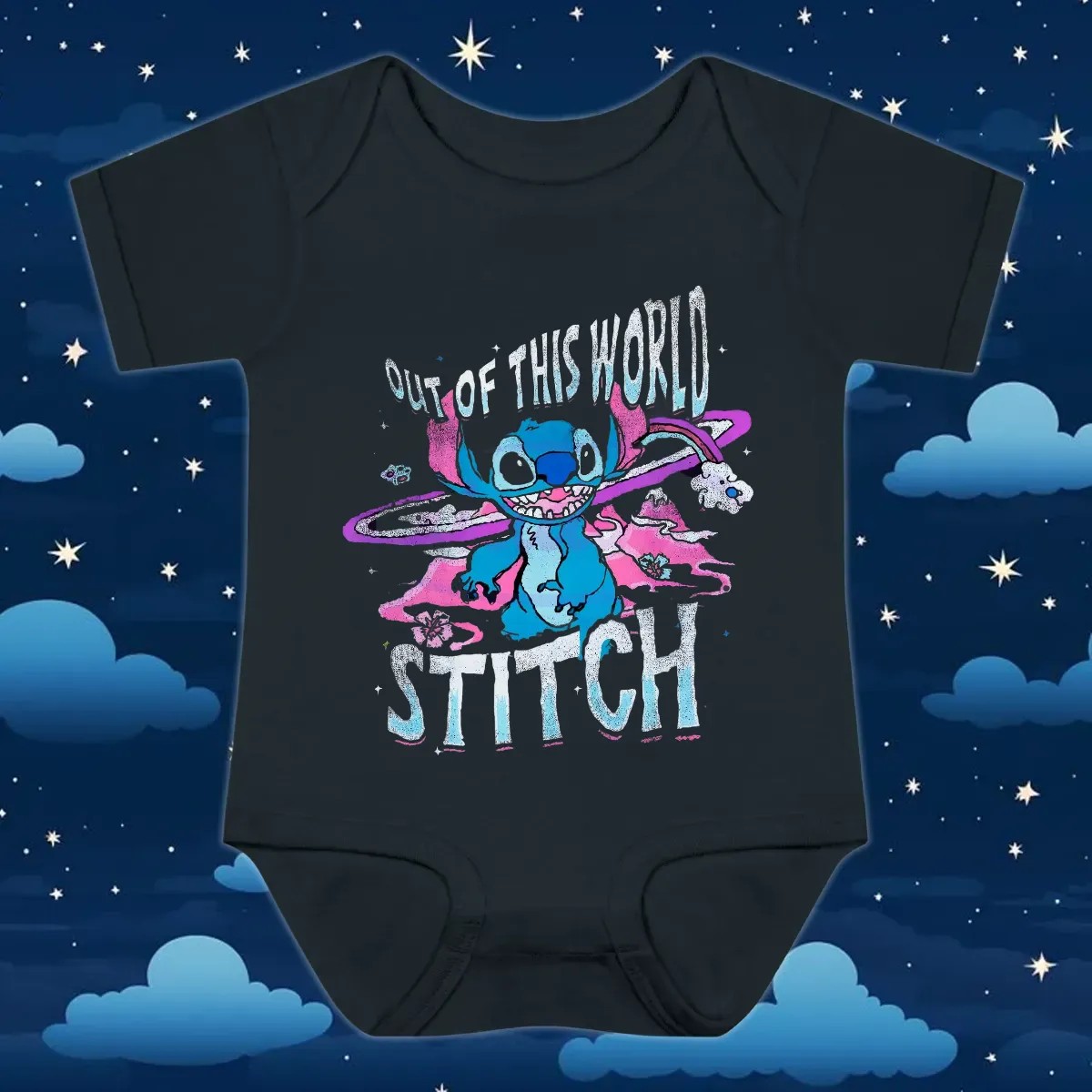 Stitch Out Of This World Space Adventure Movie T Shirt