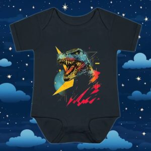 Synthwave Tyrannosaurus Rex Synthosaurus Rex t shirt