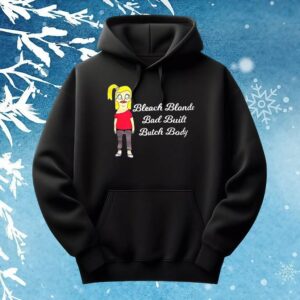 Tammy Larsen bleach blonde bad built butch body t shirt