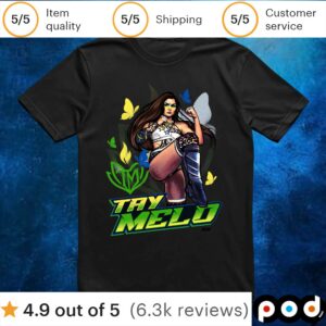 Tay Melo AEW T Shirt