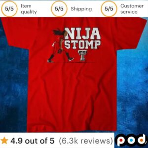Texas Tech Softball NiJaree Canady Nija Stomp T Shirt