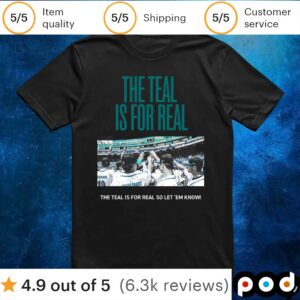 The Teal Is For Real So Let Em Know T Shirt