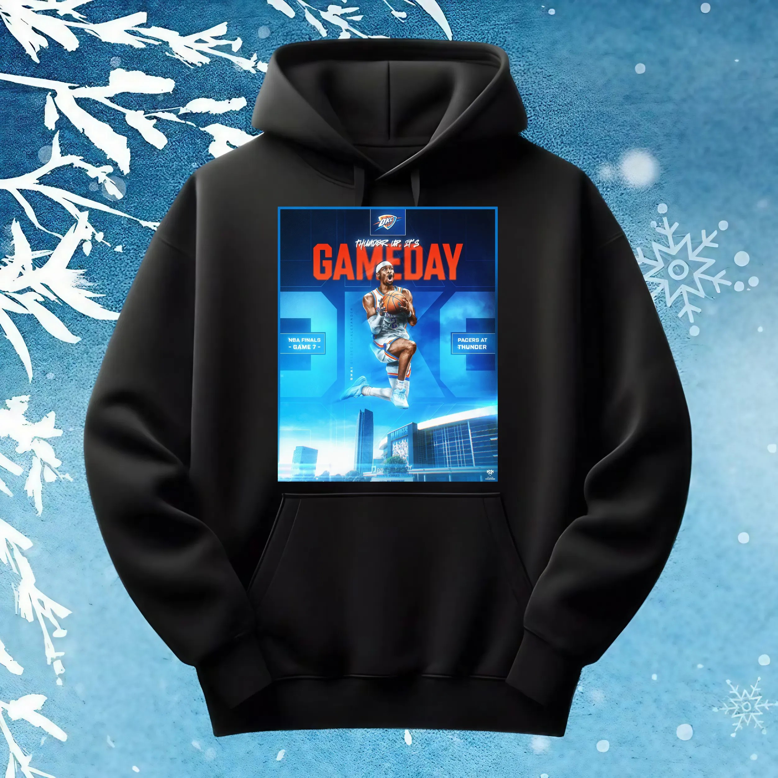 Thunder Up It's Game Day 2025 NBA Finals Pacers At Thunder T Shirt