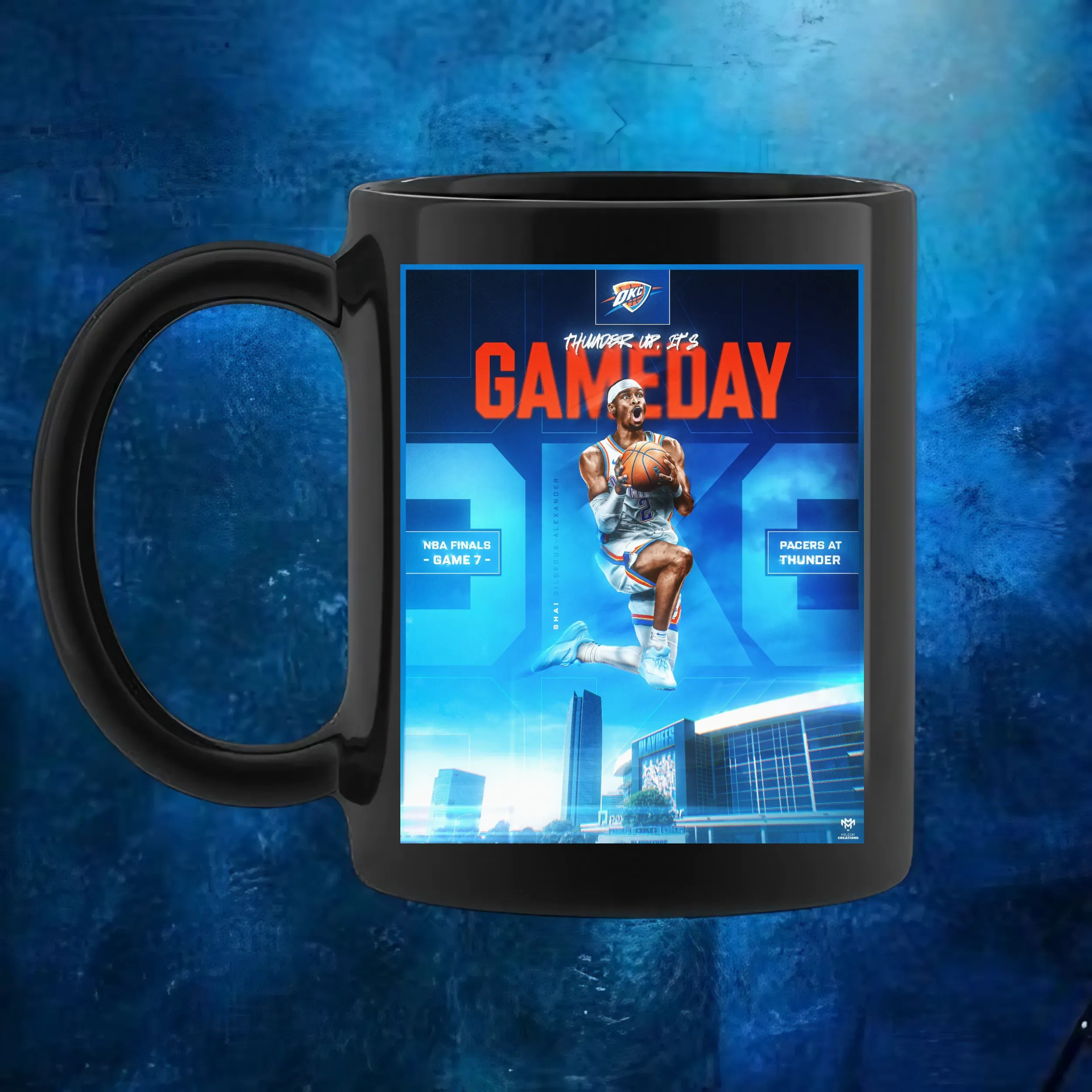 Thunder Up It's Game Day 2025 NBA Finals Pacers At Thunder T Shirt