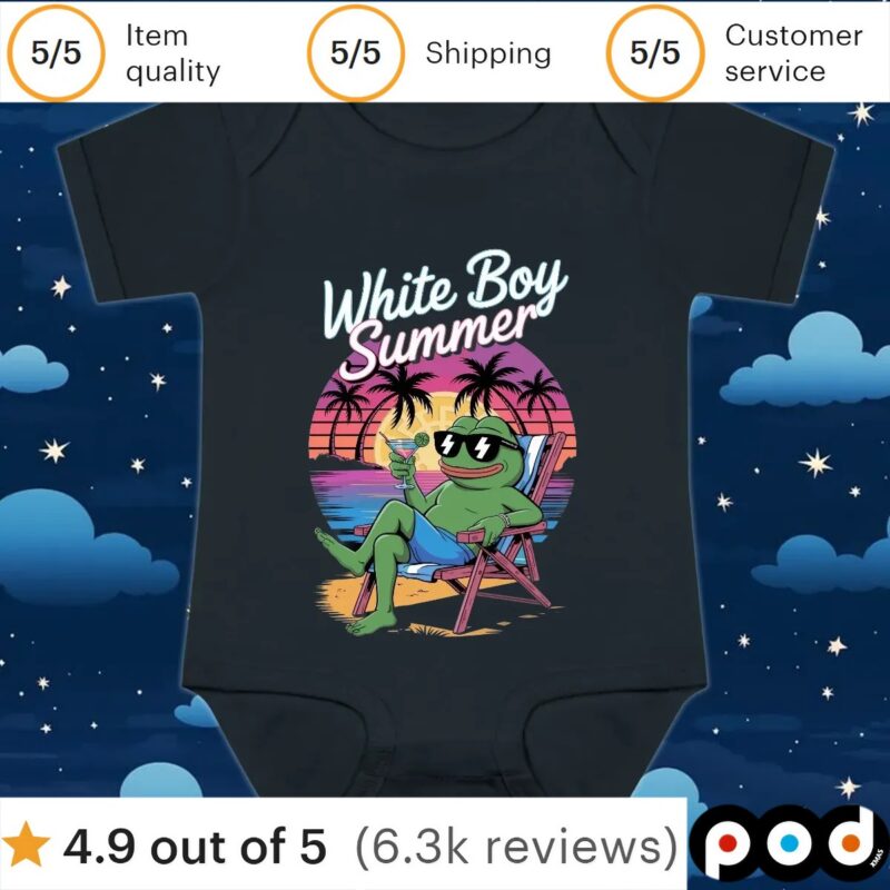 White Boy Summer Hawaiian t shirt