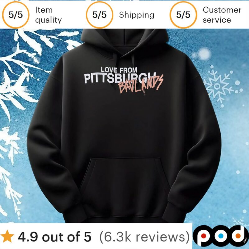 Love From Pittsburgh Bavlands T Shirt