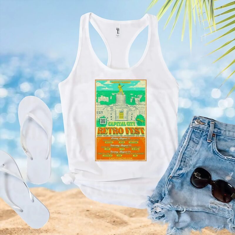 Retro Fest Capital City Aug 22 2025 T shirt