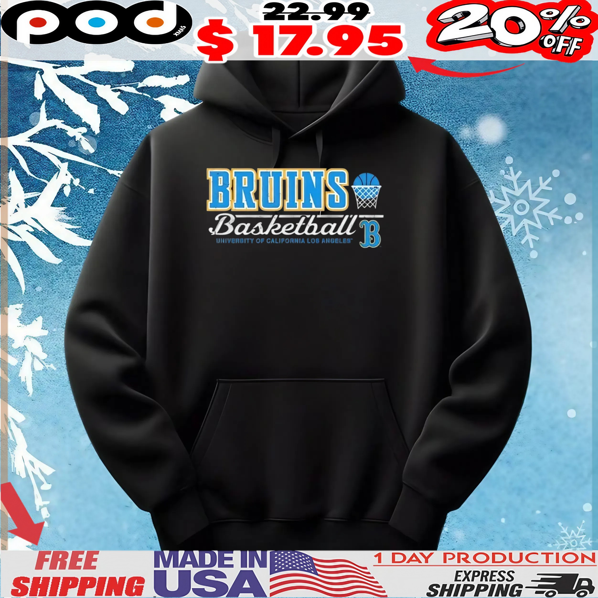 Ucla Bruins Basketball University Of California Los Angeles T Shirt