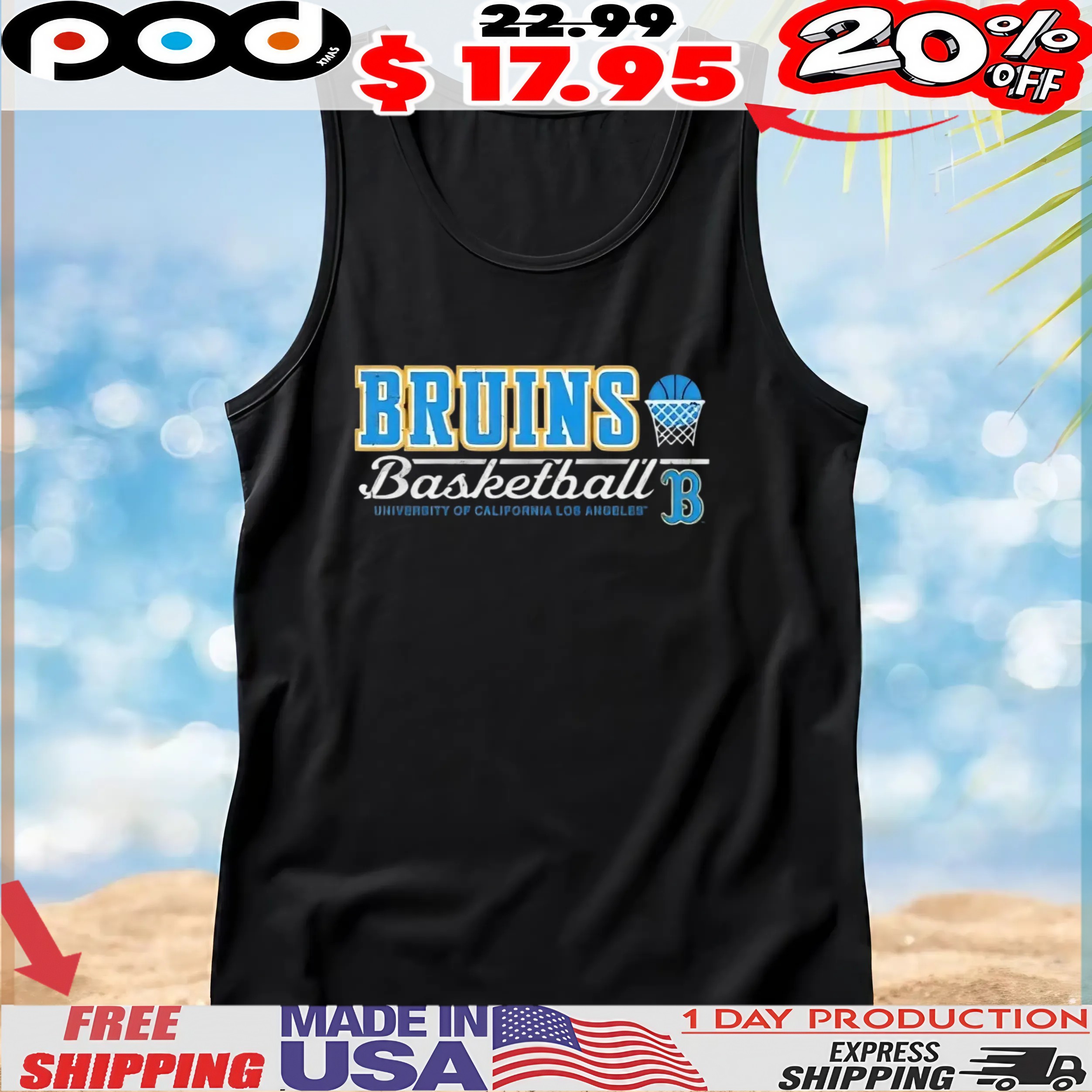 Ucla Bruins Basketball University Of California Los Angeles T Shirt