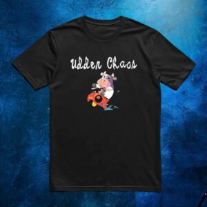 Udder Chaos Moo Moo Meadows Cow Shirt