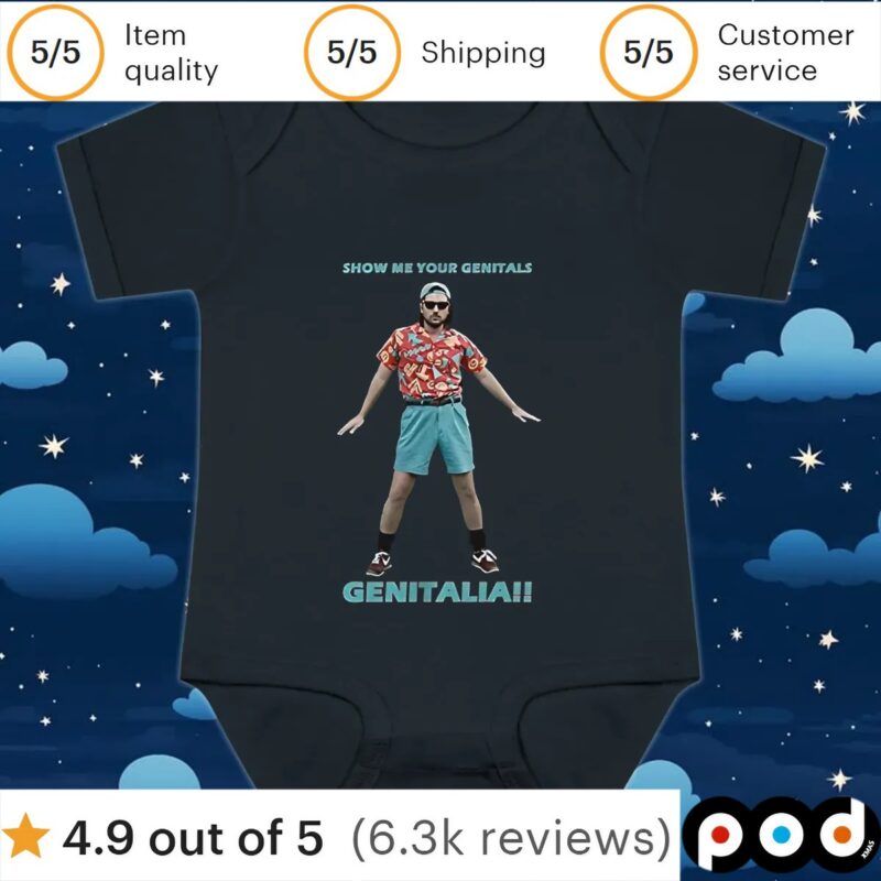 Jon Lajoie show me your genitals t shirt