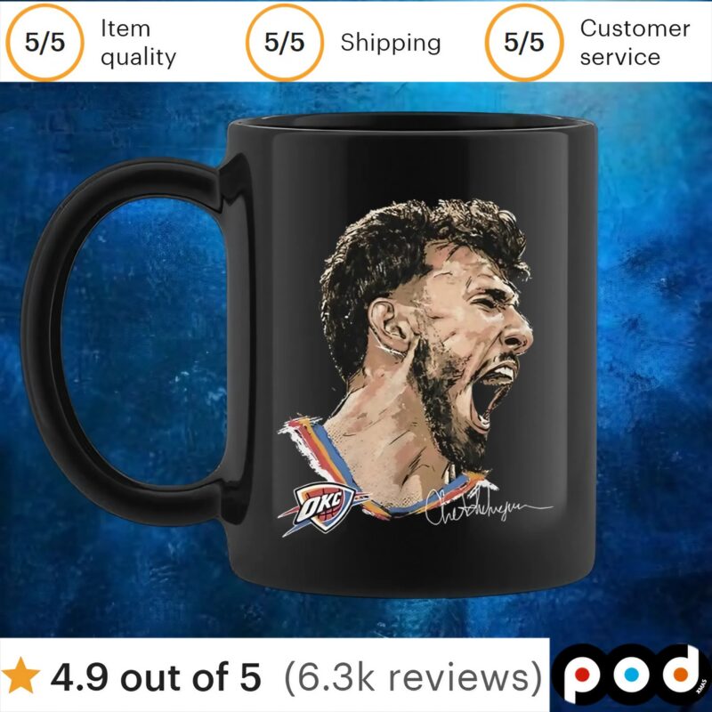 Chet Holmgren Oklahoma City Thunder scream signature t shirt