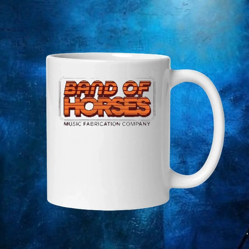 Band Of Horses Music Fabrication Company Stamp T shirt
