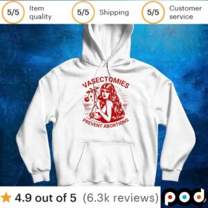 Vasectomies Prevent Abortions Cherry T Shirt