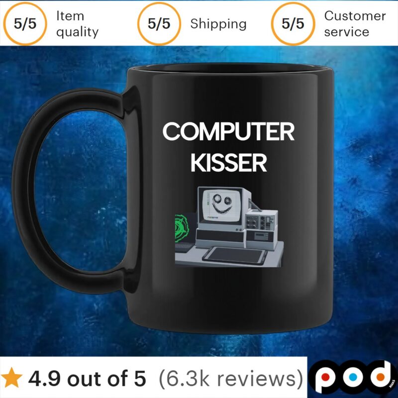 Computer Kisser T Shirt