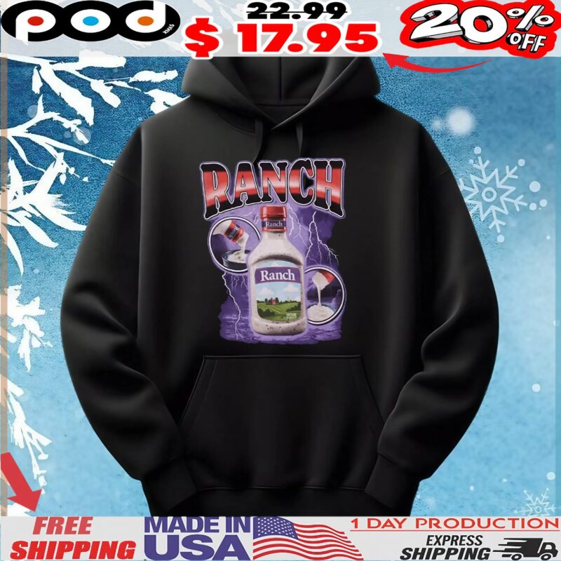 Ranch Dressing Bottle Bootleg Style T Shirt