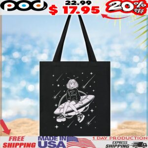 Girl Need My Space Spaceship T Shirt
