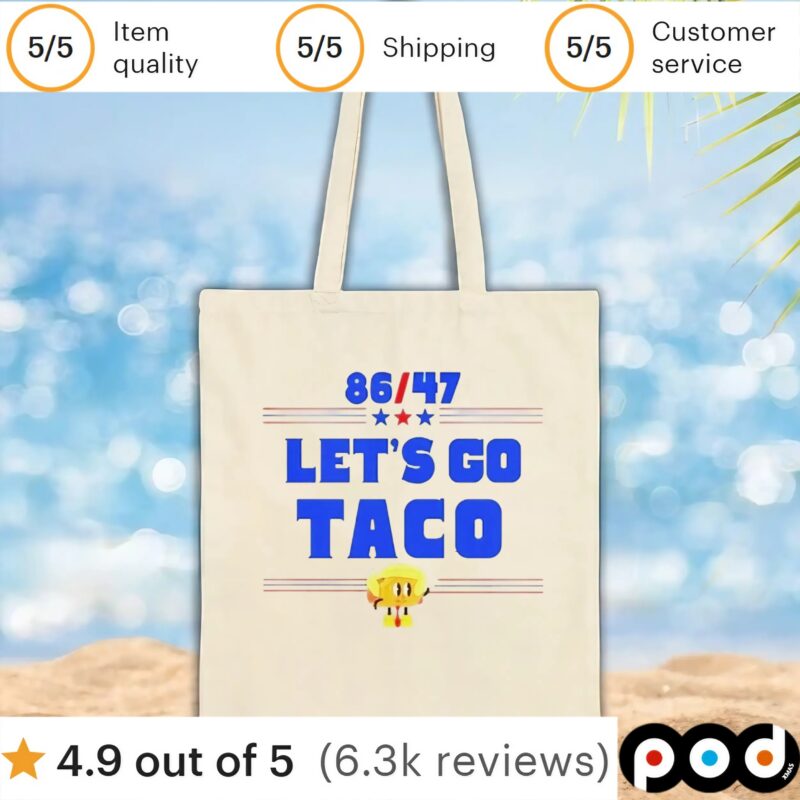 86 47 let’s go taco t shirt