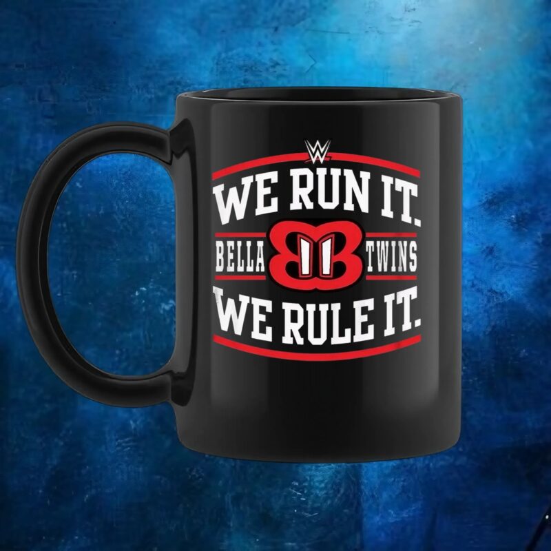 WWE We Run It Bella Twins We Rule It T Shirt