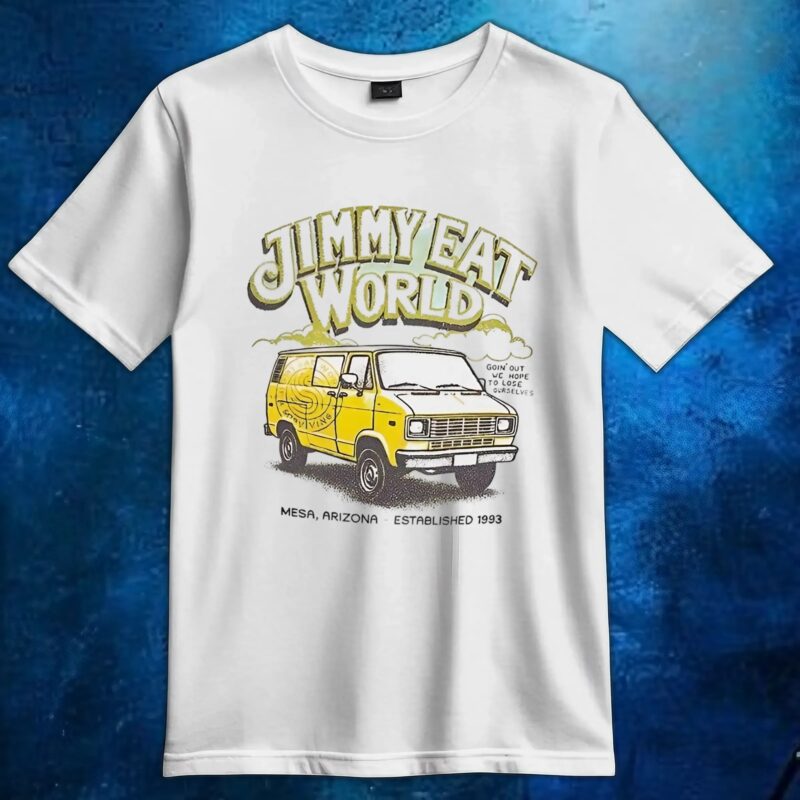 Jimmy Eat World Van t shirt