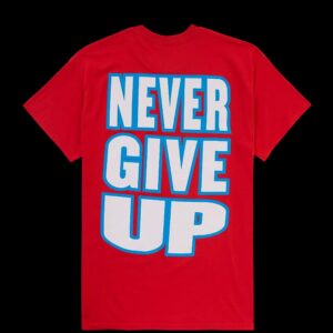WWE John Cena Last Time Is Now Never Give Up T Shirt