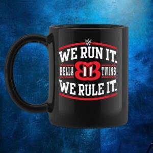 WWE We Run It Bella Twins We Rule It T Shirt