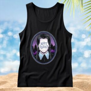 Wednesday Addams not today t shirt