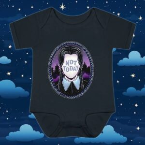 Wednesday Addams not today t shirt