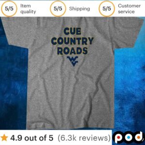 West Virginia Team Slogan T Shirt