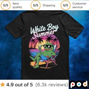 White Boy Summer Hawaiian t shirt