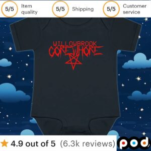 Willowbrook gore whore t shirt