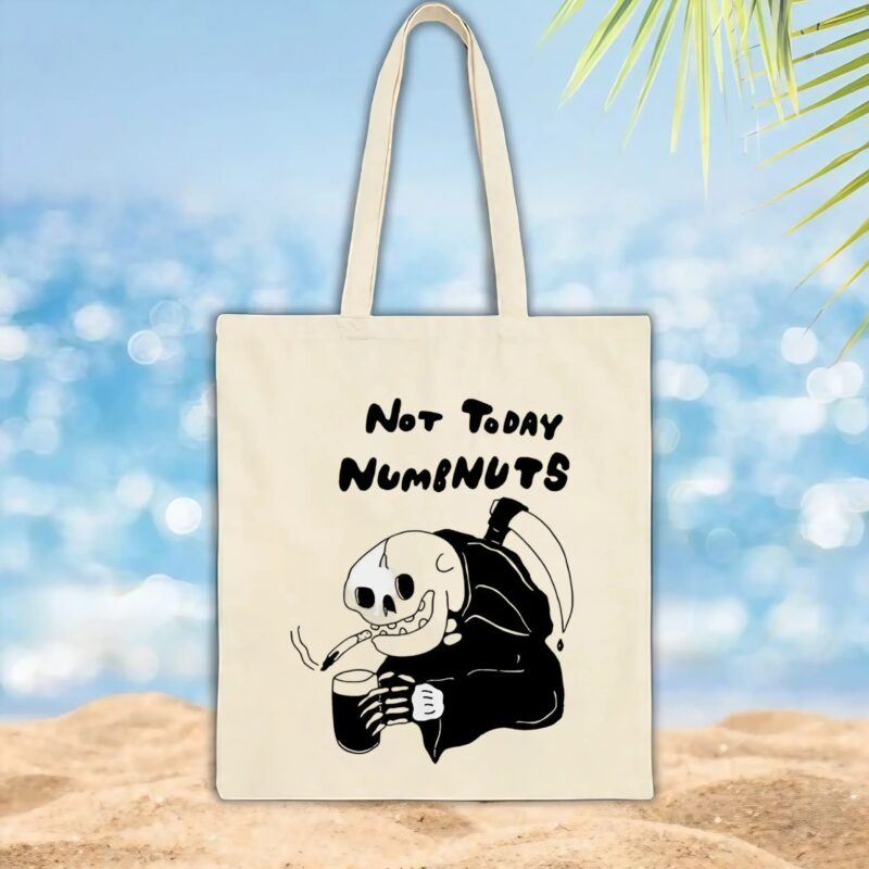Grim Reaper smoke no today numbnuts t shirt