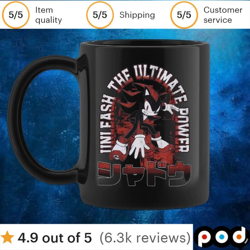 Sonic Shadow The Hedgehog Unleash The Ultimate Tower T Shirt