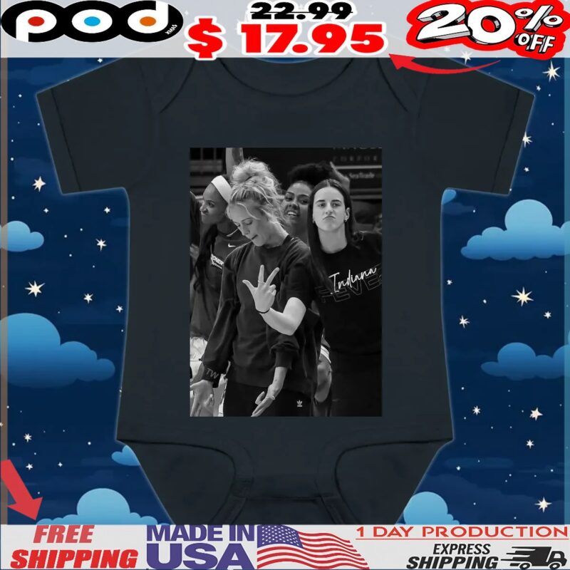 Caitlinclark And Sophie Cunningham Indiana Women's Basketball T Shirt