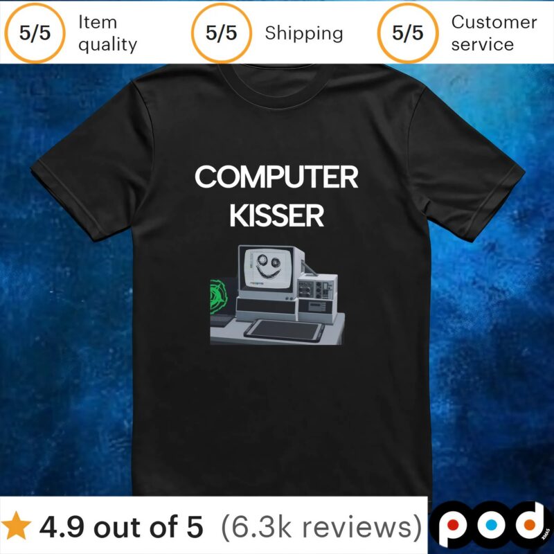 Computer Kisser T Shirt