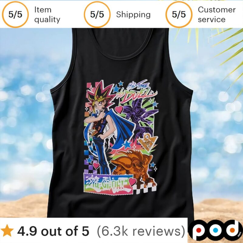 Yu-gi-oh Duel Rainbow It's Time To Duel T Shirt