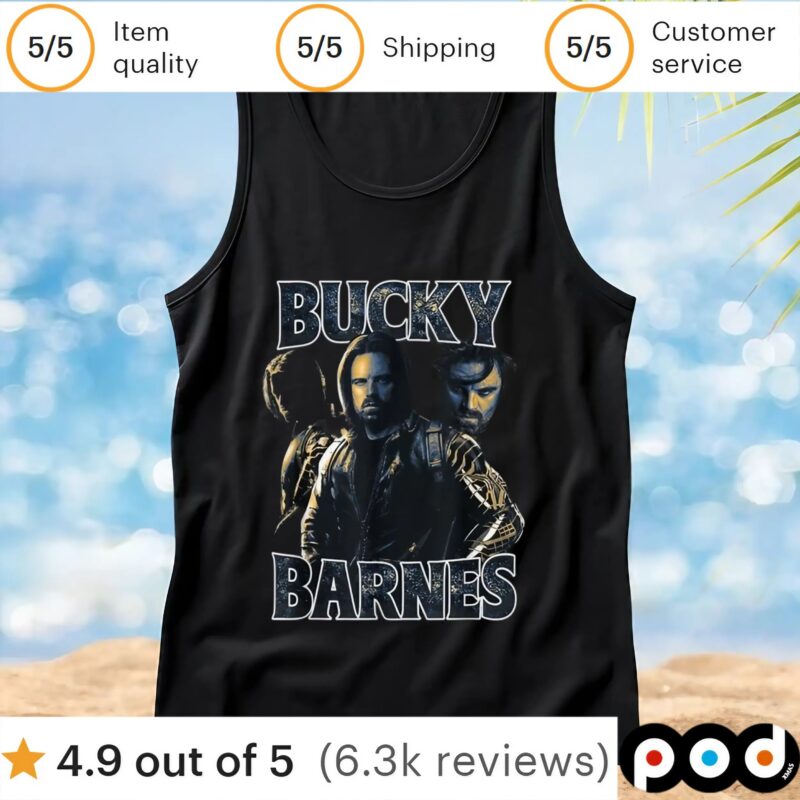 Marvel Thunderbolts Bucky Barnes Showcase Poster T Shirt