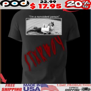 Xlp It's A Bird T's A Plane No It's I'm A Nonviolent Person T Shirt