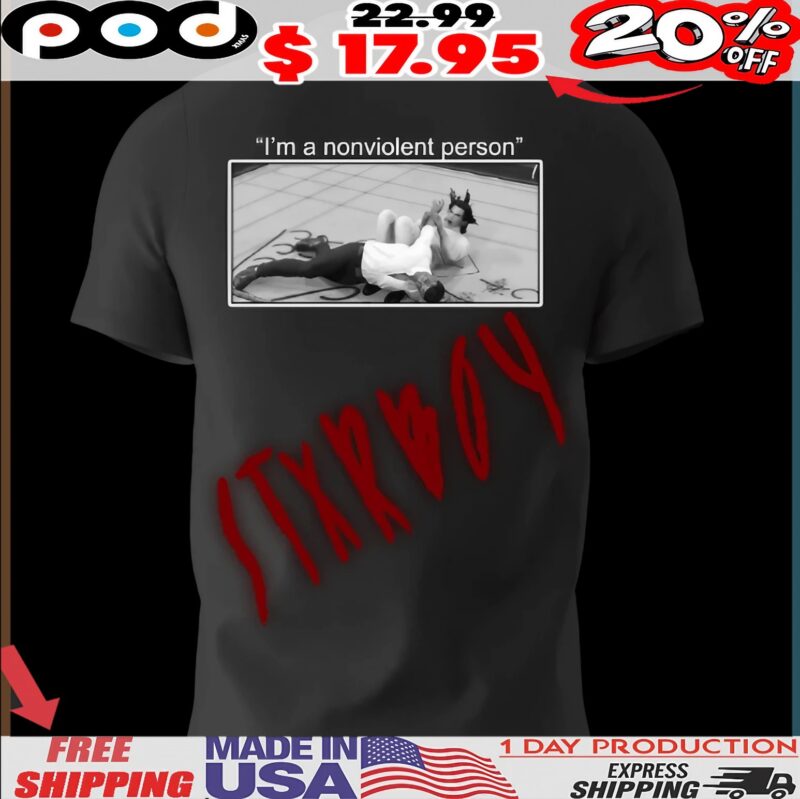 Xlp It's A Bird T's A Plane No It's I'm A Nonviolent Person T Shirt