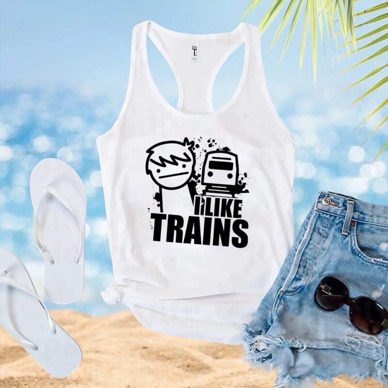 I like trains t shirt