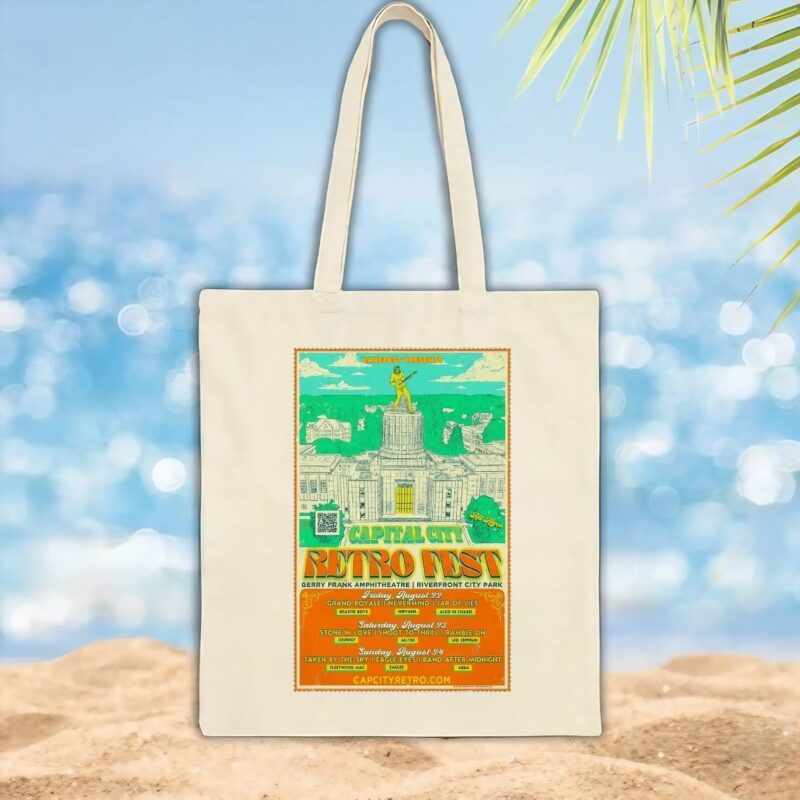 Retro Fest Capital City Aug 22 2025 T shirt