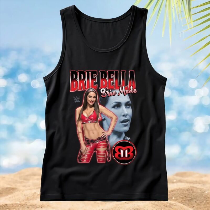 WWE Brie Bella Brie Mode Full Body Vintage Portrait T Shirt