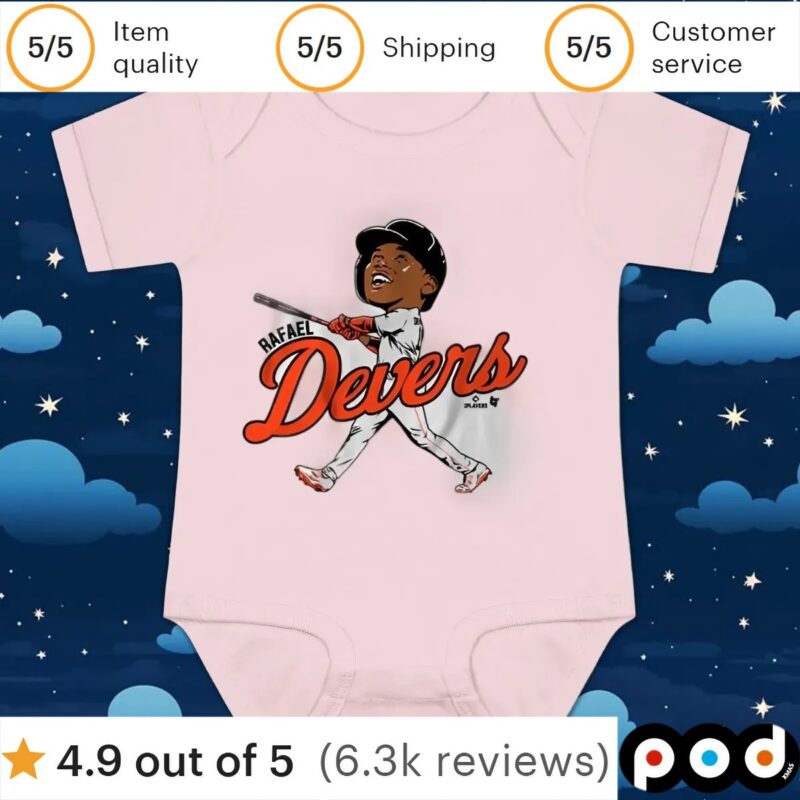 Rafael Devers San Francisco Caricature T Shirt