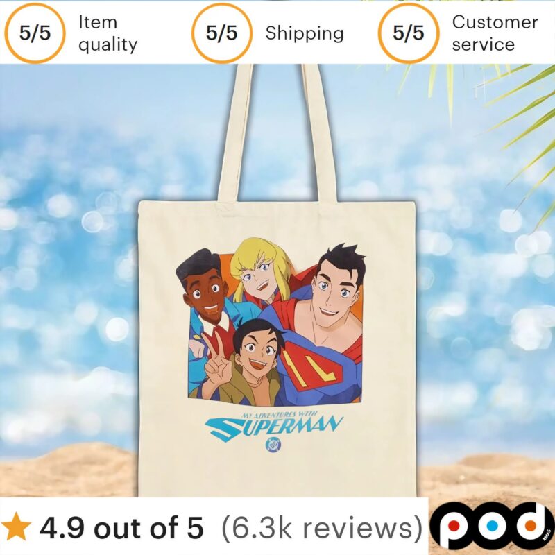 DC Comics My Adventures With Superman Group Photo T Shirt