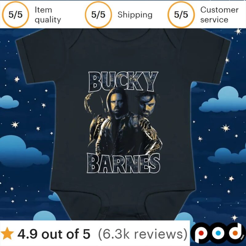 Marvel Thunderbolts Bucky Barnes Showcase Poster T Shirt