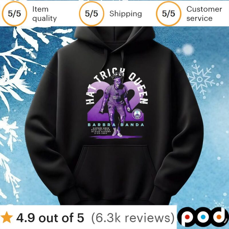 Barbra Banda Orlando Pride Club pride hat trick t shirt