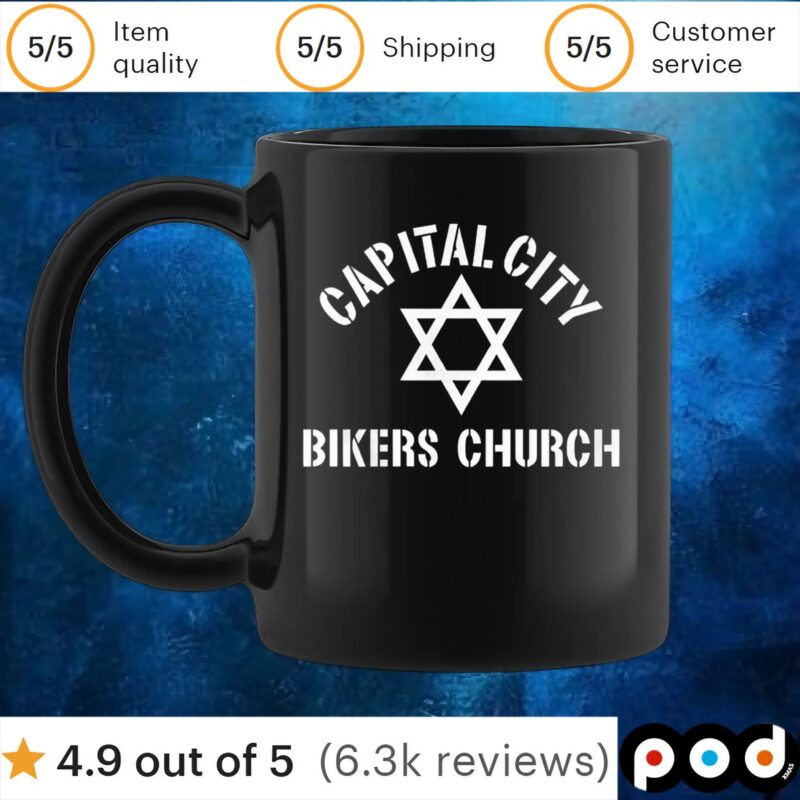 Capital city bikers church t shirt