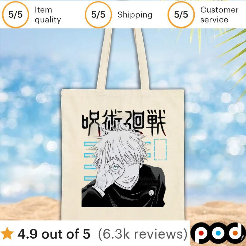 Gojo Satoru Jujutsu Kaisen Otaku Harajuku Man T Shirts Tees T Shirt